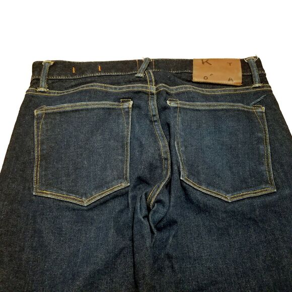 Hiroshi Kato The Pen Jeans Men's Size 31 Selvedge Raw Denim Made In USA (31×26) - Picture 4 of 8